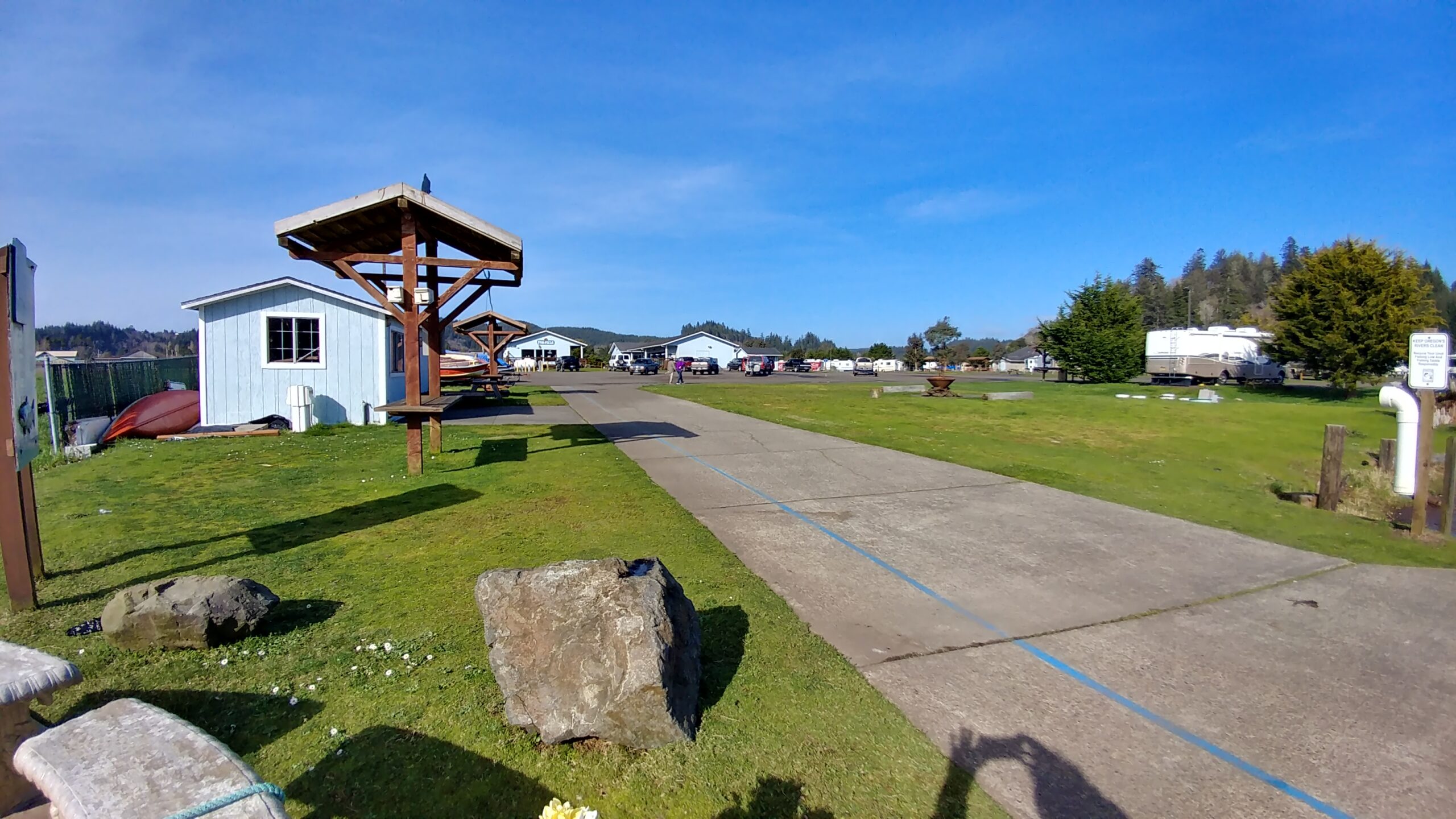 The Osprey Point resort courtyard