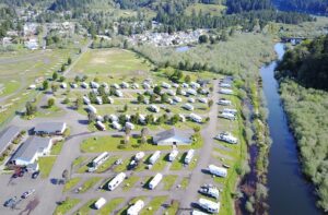 Osprey Point RV Resort and surrounding scenery